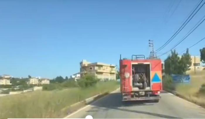 حريق كبير على تخوم موقعي الجيش  واليونيفيل  في ميس الجبل وقصف إسرائيلي مباشر لمنزل في حولا