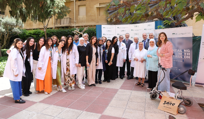 حملة توعية للمركز الطبي للجامعة اللبنانية الأميركية – مستشفى رزق حول مرض التصلب المتعدد(MS)