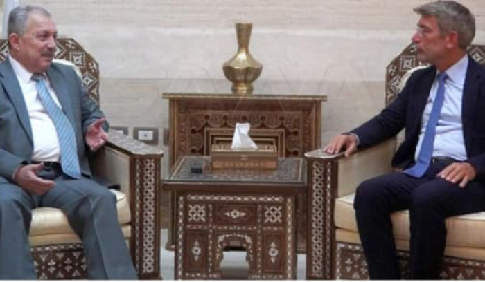 فياض التقى رئيس الوزراء السوري