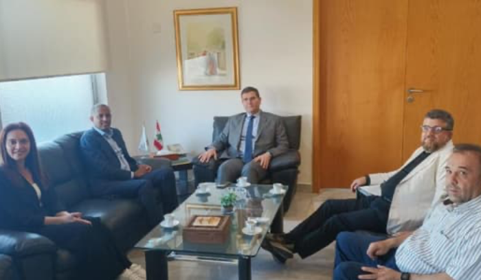 الحاج حسن بحث مع وفد من الـ UNDP في سلامة الغذاء