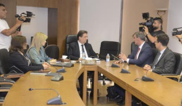كنعان التقى بعثة صندوق النقد: الأساس ايجاد حلّ لمشكلة الودائع لا محاولة شطبها