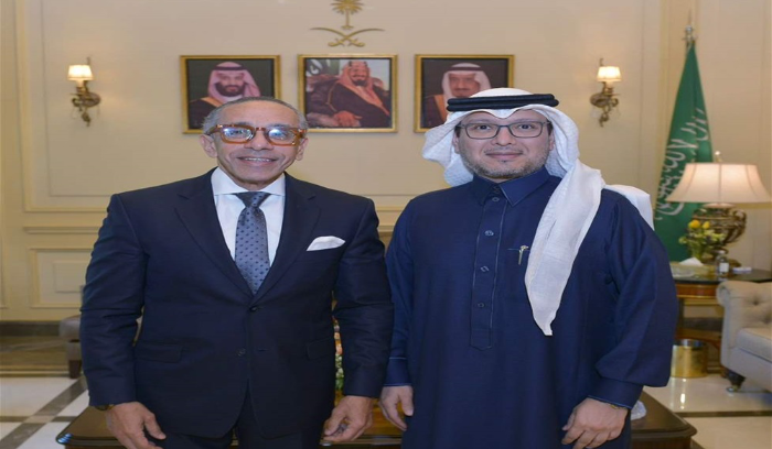 بخاري استقبل السفير المصري علاء موسى