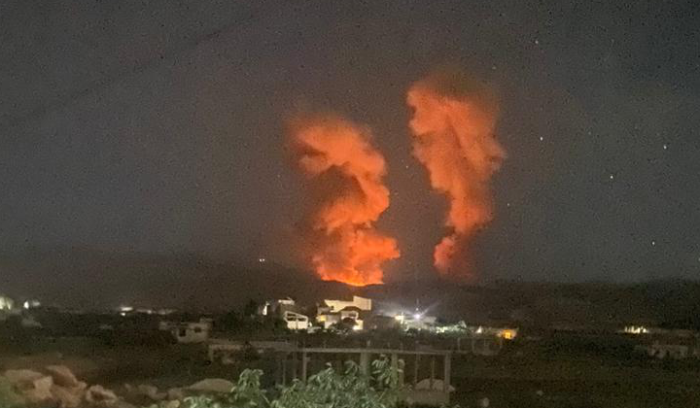 ١٥ غارة  ليلًا على البقاع  واسرائيل تعترف بأن مسيّرة حزب الله  أصابت أمس موقعاً عسكرياً حساسًا