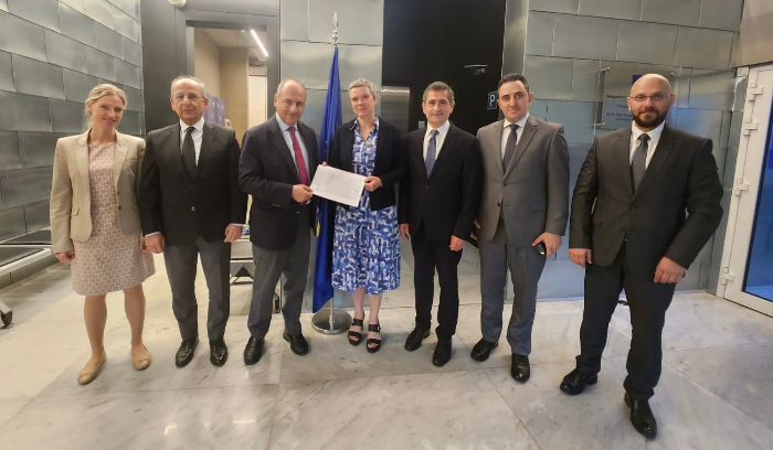 وفد من تكتل الجمهورية القوية زار سفيرة الاتحاد الأوروبي