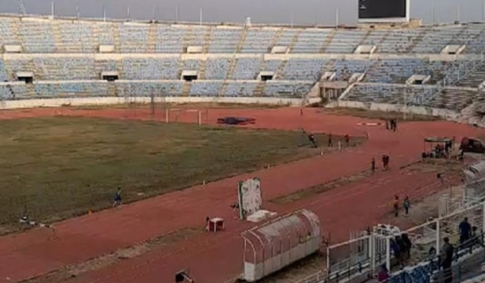 اطلاق نار كثيف في ملعب رياضي