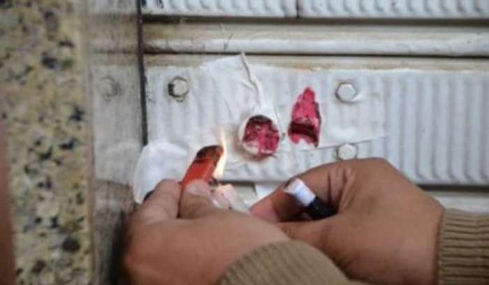إقفال محل غير شرعي لتصليح الإطارات