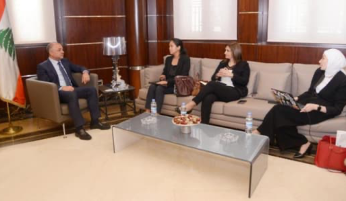 بو صعب استقبل وفدًا من البنك الدولي