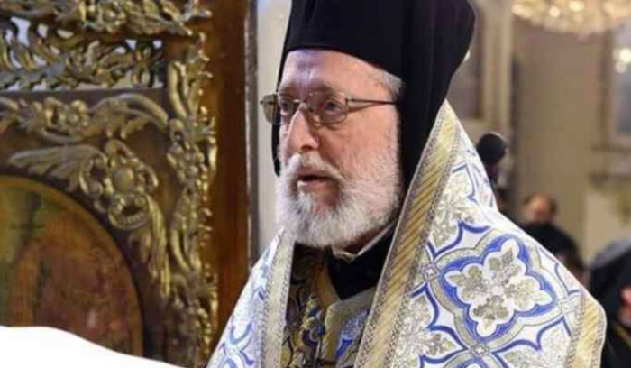المطران  كفوري يعتذر عن تقبل التهاني بالعيد