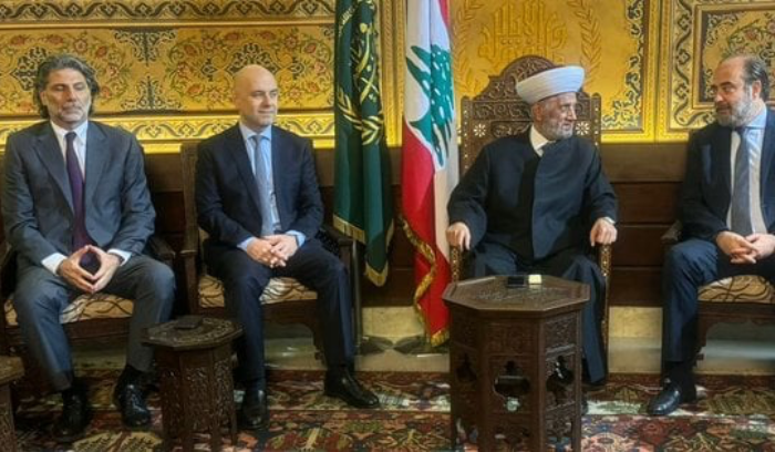 حاصباني مع وفد القوات اللبنانية زاروا  دريان : نؤكد حرصنا على الطائف والدستور والقرارات الدولية لصون سيادة لبنان