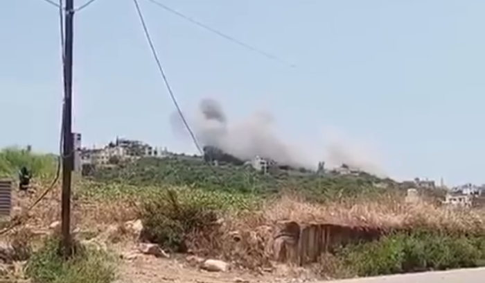 غارة جوية على بلدة عيتا الشعب