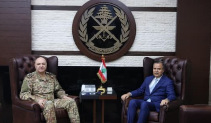 النائب العام الاستئنافي في الجنوب زار قائد الجيش