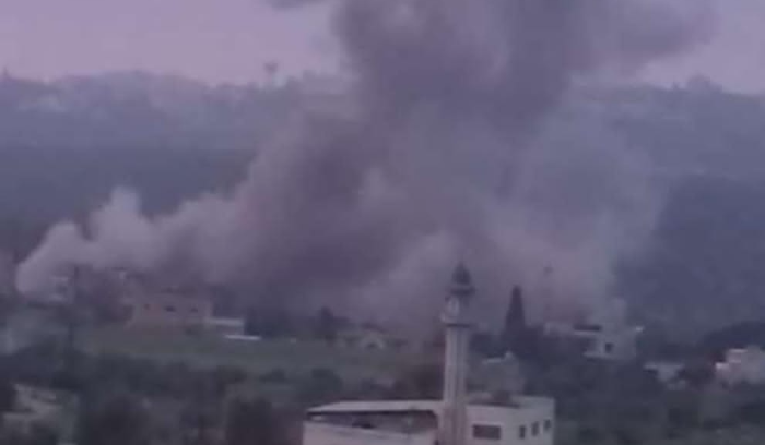 قتيلان في غارة إسرائيلية فجرا على كفركلا وغارات وقذائف فوسفورية ليلاً على الخيام