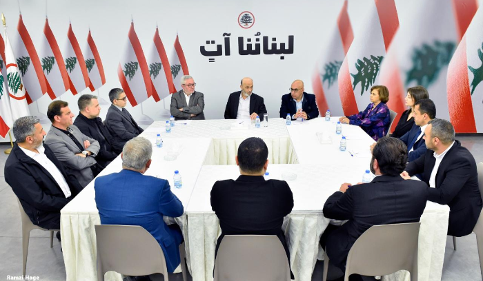 جعجع لوفد 