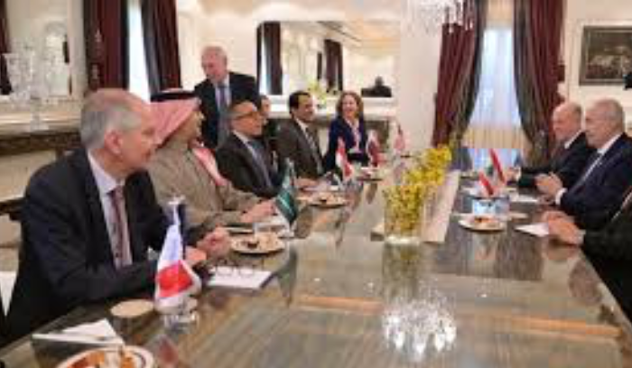 مسار جديد في التصعيد جنوباً.. والخماسية تُطلق خطة «الإنعاش الرئاسي»<br />
بري يستبق جلسة التمديدالبلدي بهجوم على جعجع ومعاكسة لباسيل.. وخطة أمنية لبيروت