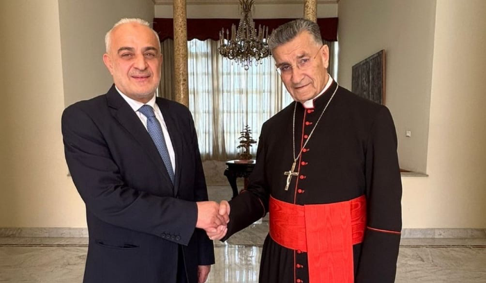 أسعد الحريري من بكركي: لضرورة الإسراع في انتخاب رئيس للجمهورية