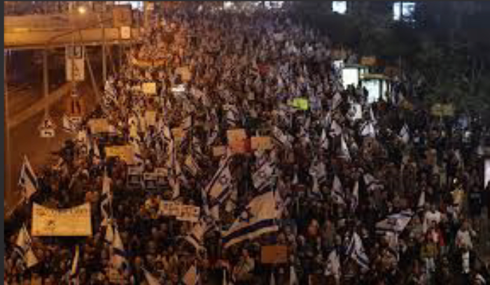 تطاهرات تعم القدس ضد حكومة نتنياهو