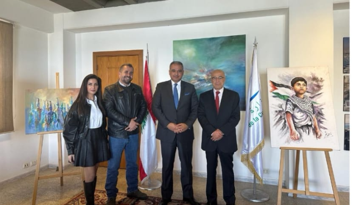 المرتضى التقى الوفد الهندسي المكلف ترميم قاعة المؤتمرات في معرض رشيد كرامي الدولي