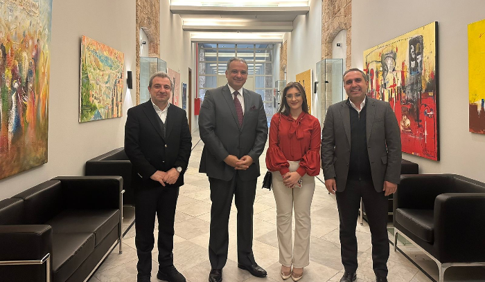 المرتضى بحث مع وفد من الحزب التقدمي شؤونًا ثقافية واطلع من بلدية بشعله على المتحف البيئي