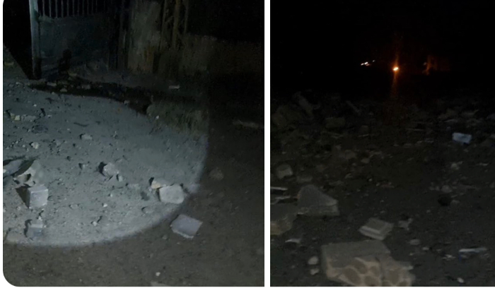 اندلاع حريق في منزل جراء غارتين على ميس الجبل