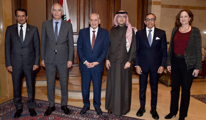 سفراء «الخماسية» يستأنفون حراكهم اللبناني بلقاء بري والراعي<br />
البطريرك يجدد رفضه الحوار وتكريس أعراف تسبق الانتخابات الرئاسية