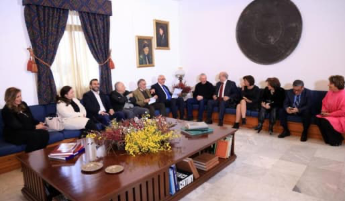 فرنجية لنقابة المحررين أكد استمراره بالترشح للرئاسة : لا رئيس من دون رضى المقاومة