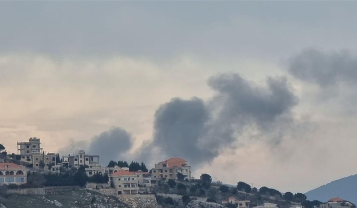 قذيفة مدفعية اسرائيلية باتجاه أحد المنازل في كفركلا