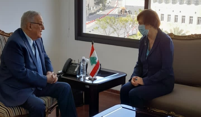 بو حبيب استقبل المنسقة الخاصة للأمم المتحدة في لبنان
