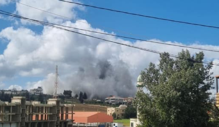 جريحان جرّاء غارة إسرائيلية استهدفت بلدة برعشيت