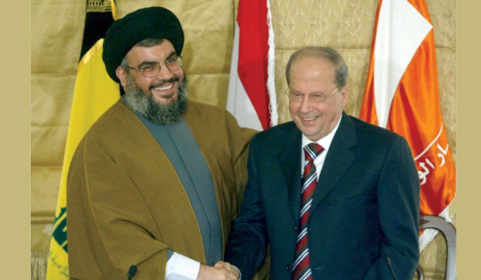 «حزب الله» يسعى لردم الهوة مع عون<br />
بعد افتقاده أي غطاء مسيحي لقتاله جنوباً