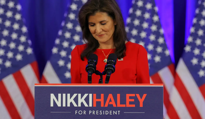 نيكي هيلي تنسحب من السباق الرئاسي