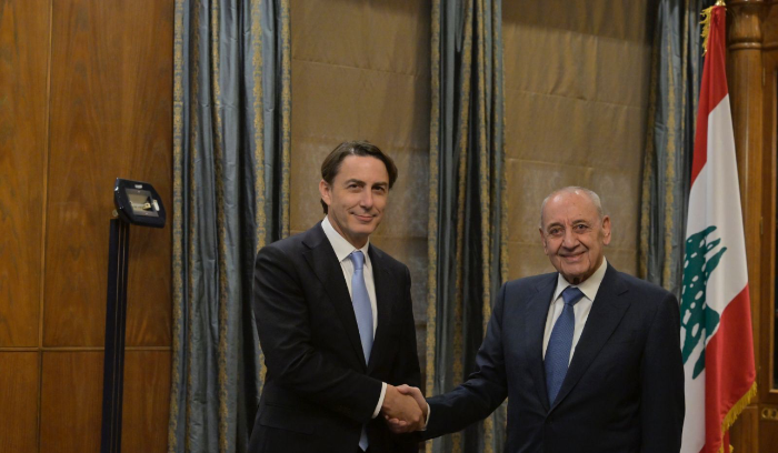 هوكستين يحذر من بيروت: هدنة غزة لن تمتد تلقائياً إلى لبنان<br />
الموفد الأميركي التقى المسؤولين وأكد العمل بالتنسيق مع الشركاء في العالم لتعزيز الاستقرار