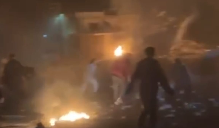 غارة بصاروخين على وسط بلدة صديقين