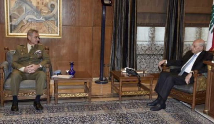 بري التقى قائد اليونيفل