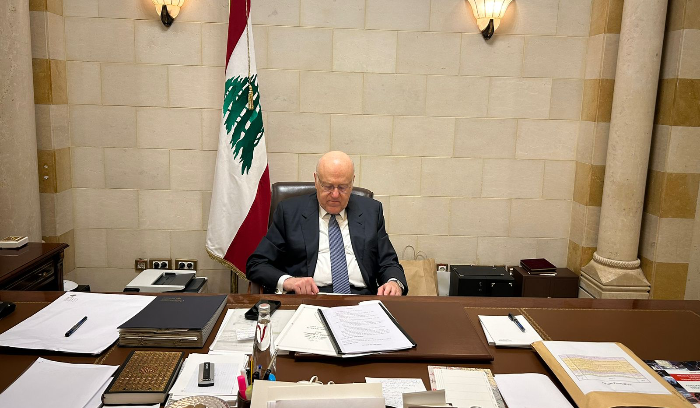 ميقاتي اطلع صباحًا  على التقارير الامنية الواردة قبل ان يباشر عقد لقاءاته  واجتماعاته
