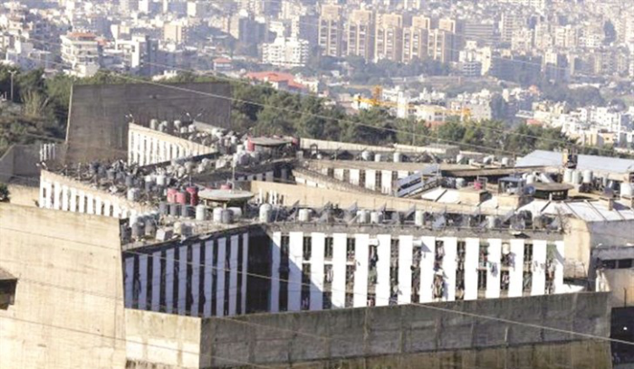 حريق كبير في غرفة في سجن رومية