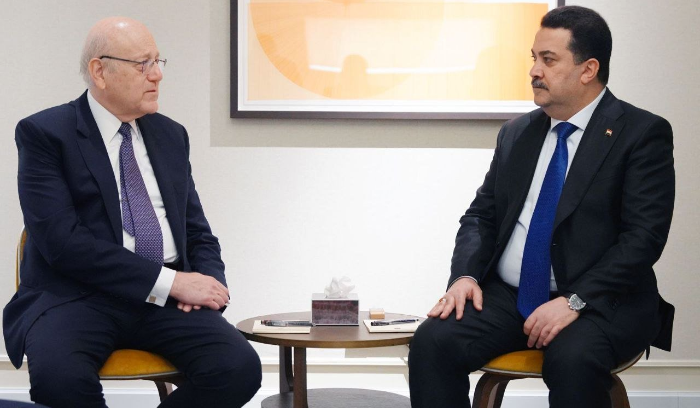 ميقاتي التقى نظيره العراقي وبحث مع وزير الخارجية القطري في عمل 