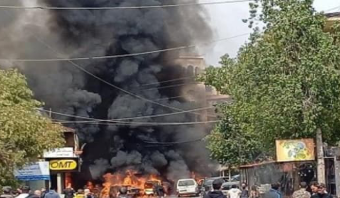 إخماد حريق الهرمل