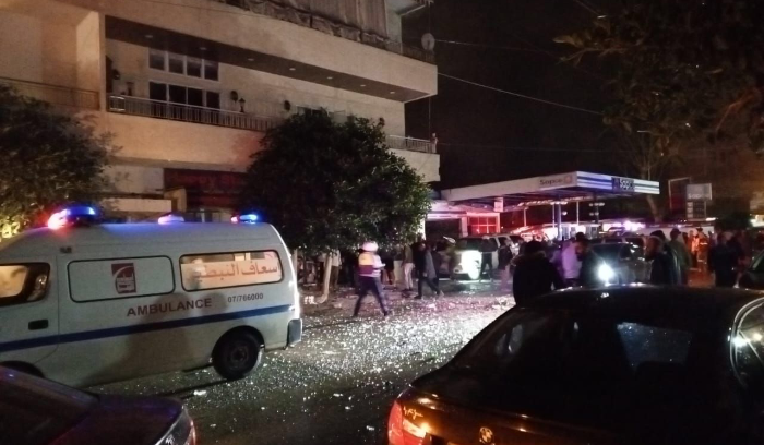 استشهاد ٧ أشخاص في غارة اسرائيلية على منزل في النبطية والبحث جار عن ثامن