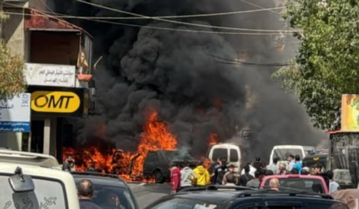 4 ضحايا نتيجة اندلاع حريق هائل في محطّة محروقات