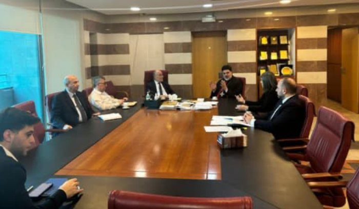 الحلبي استقبل المطران سويف وترأس اجتماعاً تربوياً