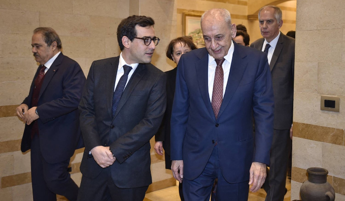 لبنان يرفض «طروحات ترضي إسرائيل» ويطالب بتطبيق الـ1701 «من الجهتين»<br />
عقبة داخلية تمنع التفاوض الحدودي بغياب رئيس للجمهورية