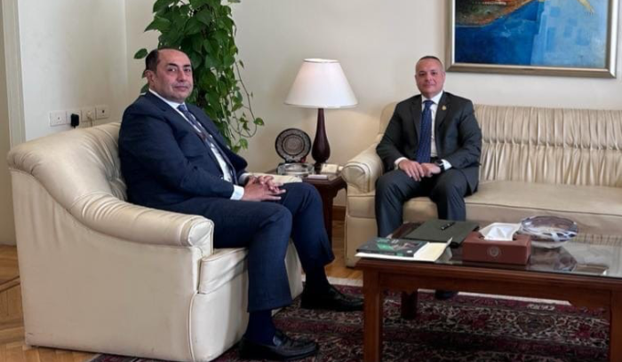 الأمين العام للبرلمان العربي يلتقي الأمين العام المساعد للجامعة العربية