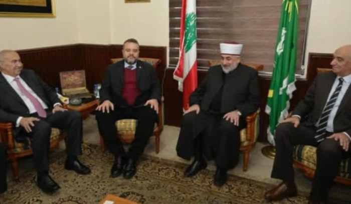 مخزومي وعبد المسيح زارا رئيس المجلس العلوي