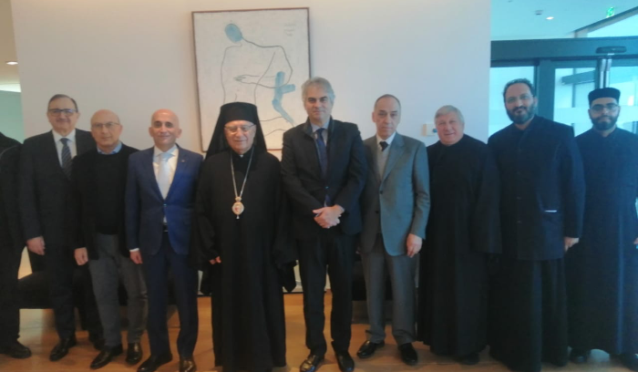 العبسي يصل إلى بروكسل للقاء الشبيبة واستعراض أوضاع الكنيسة