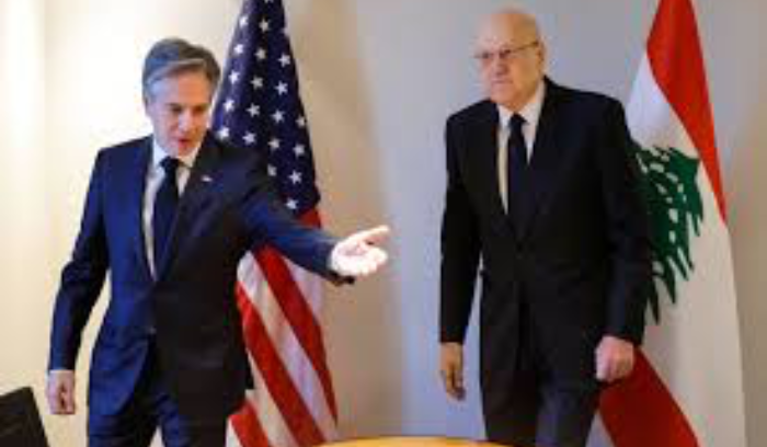 ميقاتي يلتقي بلينكن في دافوس.. ونصرالله يردّ على رسائل التهديد<br />
احتدام الخلاف حول تعيين رئيس الأركان.. والراعي يسأل الكتل عن «الرئيس الماروني»