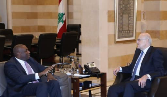 ميقاتي بحث مع لامي في الأوضاع الراهنة