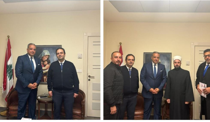 وزير الثقافة بحث مع النائب ناصر ووفد من جبل محسن في واقع طرابلس التاريخي الحضاري