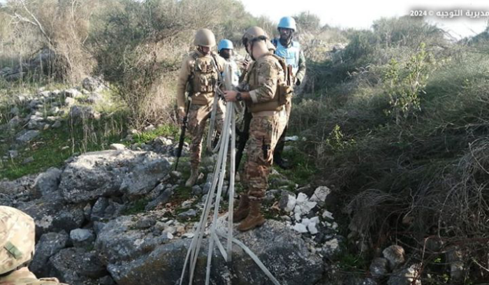 الجيش: العثور على 5 خراطيم لضخ مواد حارقة ممدودة من قبل العدو الإسرائيلي إلى لبنان