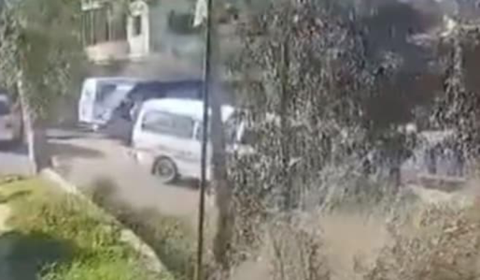 إصابة مسعف في الغندورية