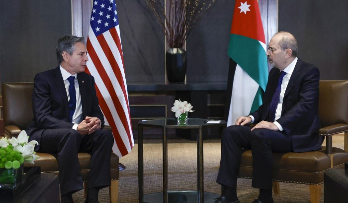 بلينكن يبحث الوضع في غزة...وينتقل  من الأردن الى قطر والامارات فالسعودية